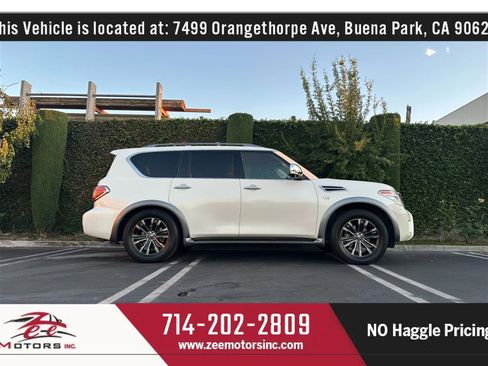 Used 2017 Nissan Armada Platinum w/ Captain Seat Package image 5