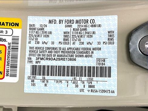 New 2025 Ford Bronco Sport Badlands w/ Badlands Tech Package AWD/4WD image 29