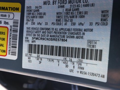 Used 2025 Ford Bronco Sport Outer Banks w/ Outer Banks Tech Package+ image 26