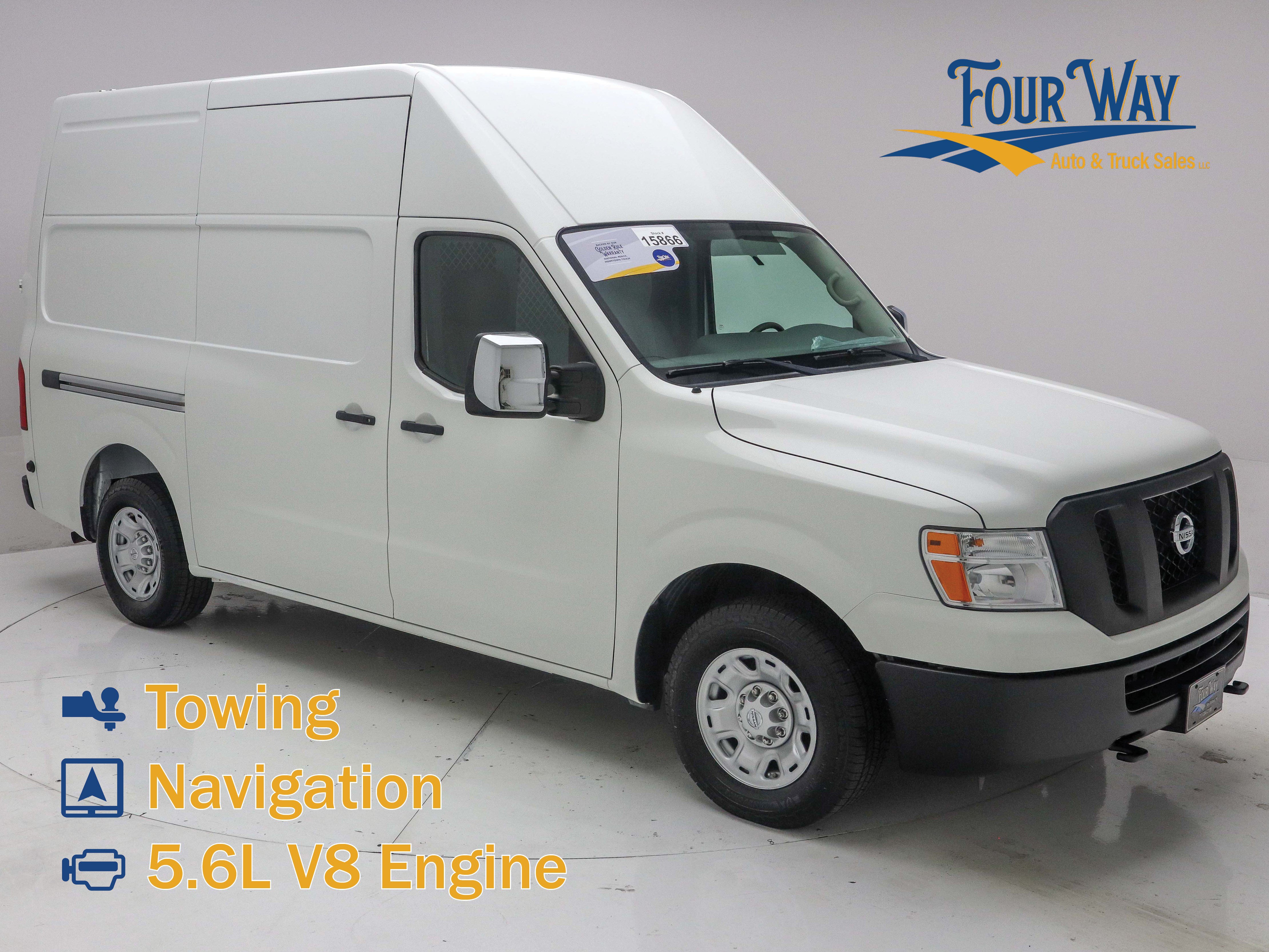 Used 2019 Nissan NV 3500 SV w/ Navigation Package RWD image 1