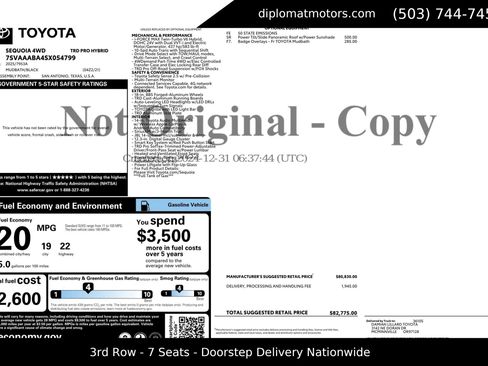 Used 2025 Toyota Sequoia TRD Pro image 2