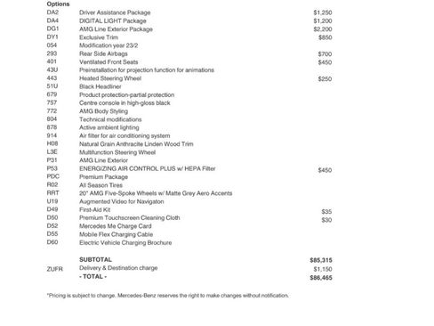Certified 2024 Mercedes-Benz EQE 350+ 4MATIC SUV image 2