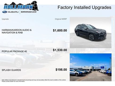 Used 2025 Subaru Forester Limited w/ Popular Package #2 image 6