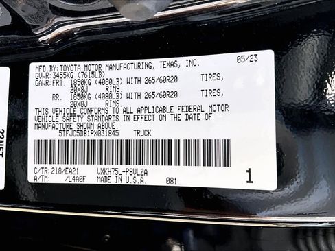 Used 2023 Toyota Tundra Limited image 34