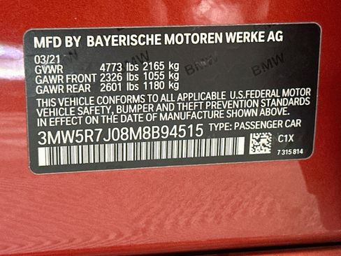 Used 2021 BMW 330i xDrive Sedan w/ Premium Package AWD/4WD image 32