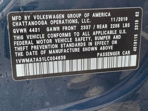 Used 2020 Volkswagen Passat 2.0T R-Line image 23