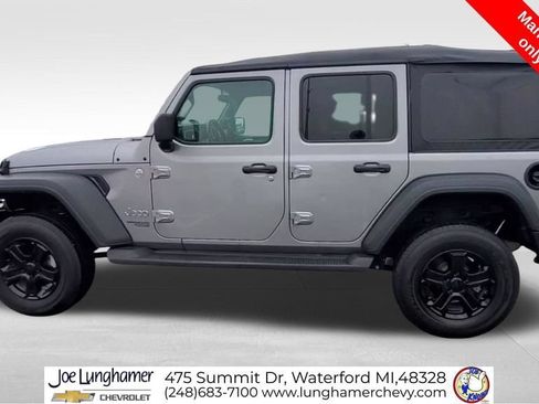Used 2021 Jeep Wrangler Unlimited Sport AWD/4WD image 6