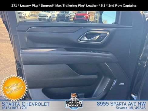 Used 2024 Chevrolet Tahoe Z71 w/ Luxury Package AWD/4WD image 9