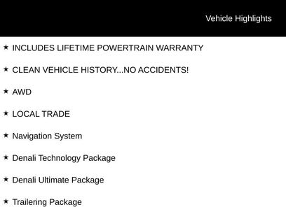 Used 2021 GMC Acadia Denali w/ Denali Ultimate Package
