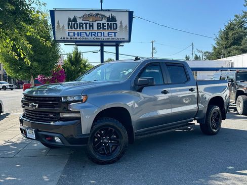 Used 2021 Chevrolet Silverado 1500 LT Trail Boss w/ Bed Protection Package AWD/4WD image 1