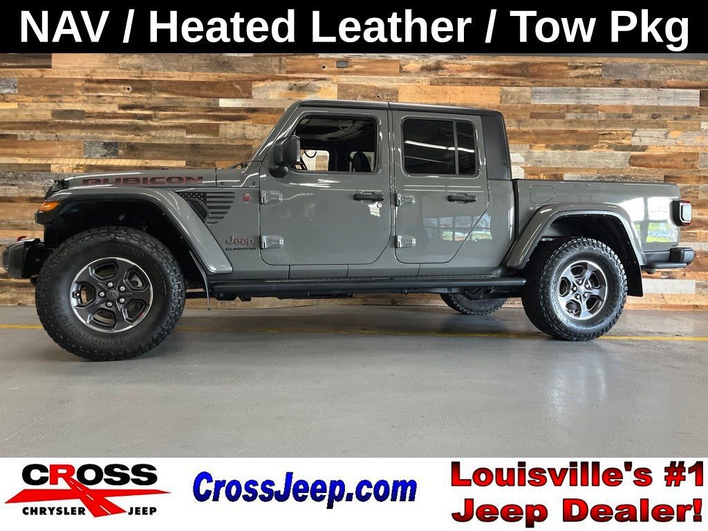Used 2022 Jeep Gladiator Rubicon w/ LED Lighting Group AWD/4WD image 1