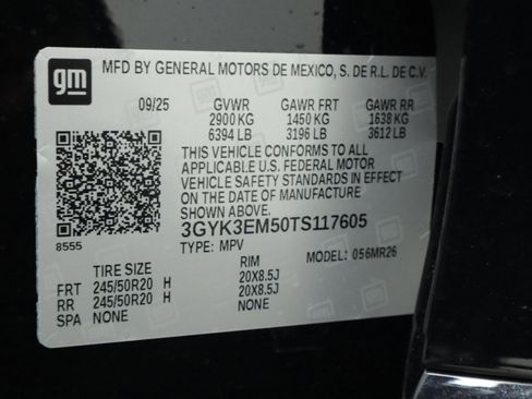 New 2026 Cadillac Optiq Sport 1 w/ LPO, Floor Liner Package image 9