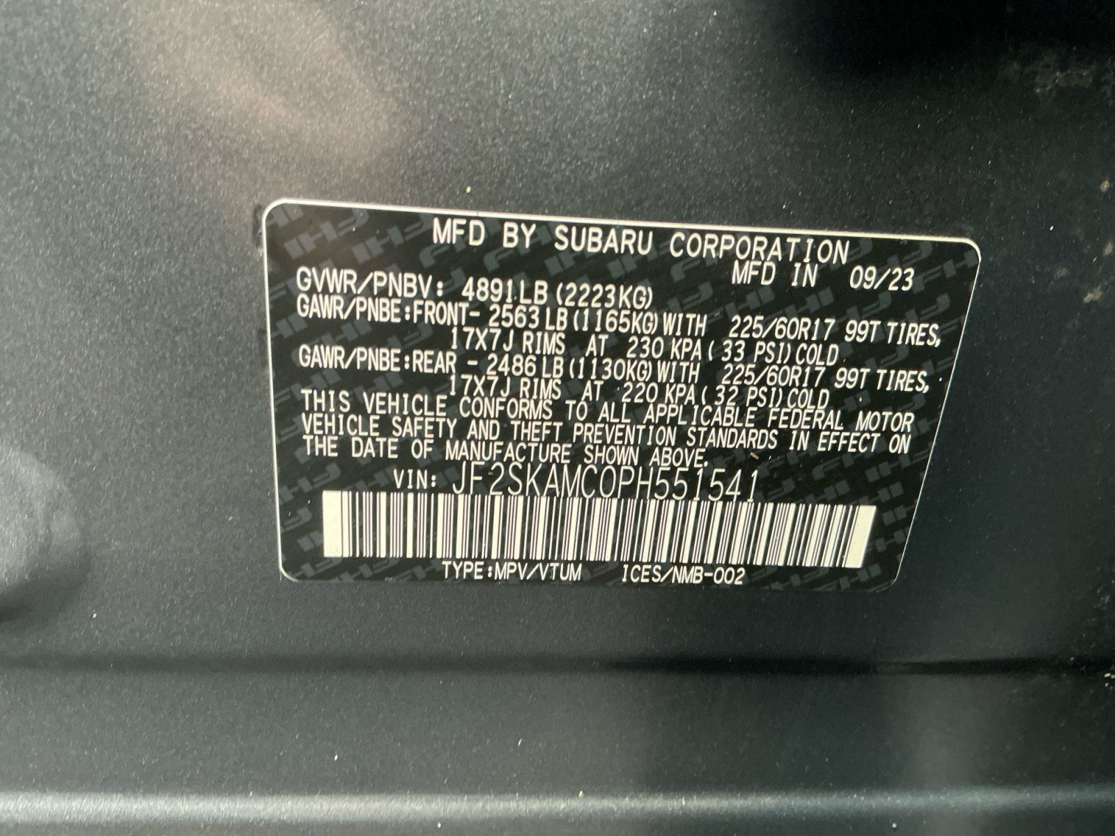 Used 2023 Subaru Forester Wilderness AWD/4WD image 16