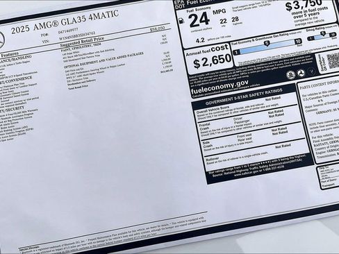 New 2025 Mercedes-Benz GLA 35 AMG 4MATIC image 19