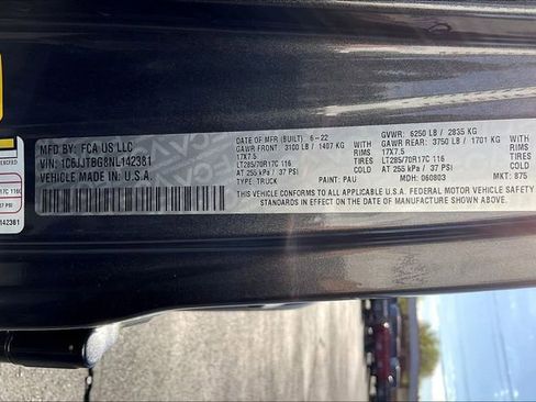 Used 2022 Jeep Gladiator Rubicon w/ LED Lighting Group image 36