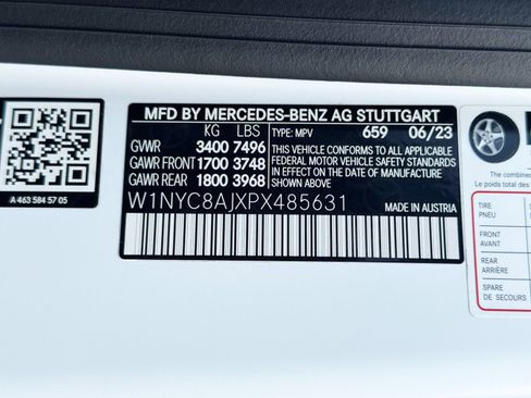 Used 2023 Mercedes-Benz G 63 AMG Squared w/ AMG Night Package Magno image 57