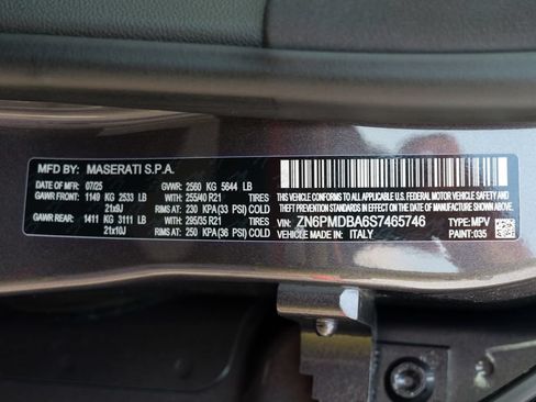 Used 2025 Maserati Grecale Modena AWD/4WD image 61