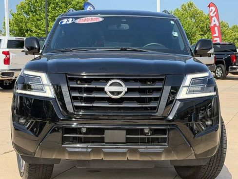 Used 2023 Nissan Armada SL w/ Midnight Edition Package RWD image 2