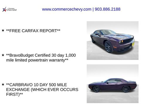 Used 2021 Dodge Challenger SXT w/ Blacktop Package RWD image 5