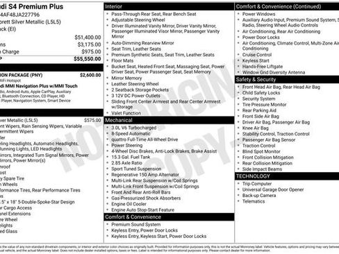 Used 2018 Audi S4 Premium Plus w/ Navigation Package image 24