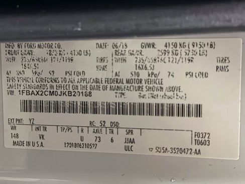 Used 2018 Ford Transit 350 XL RWD image 40