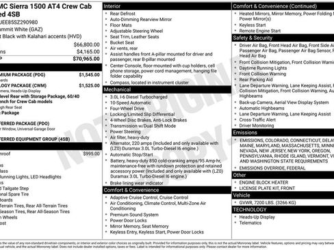 New 2025 GMC Sierra 1500 AT4 w/ AT4 Premium Package image 50