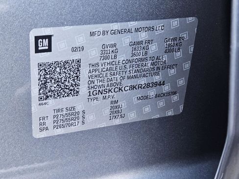 Used 2019 Chevrolet Tahoe Premier w/ Max Trailering Package image 37