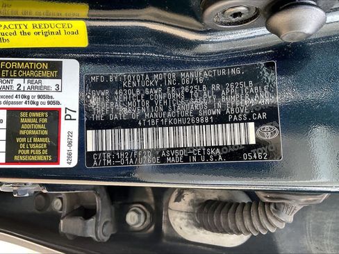 Used 2017 Toyota Camry SE FWD image 33