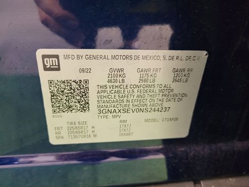 Used 2022 Chevrolet Equinox LS w/ LS Convenience Package AWD/4WD image 33