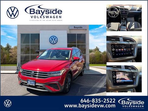 Certified 2022 Volkswagen Tiguan SE w/ Panoramic Sunroof Package AWD/4WD image 4