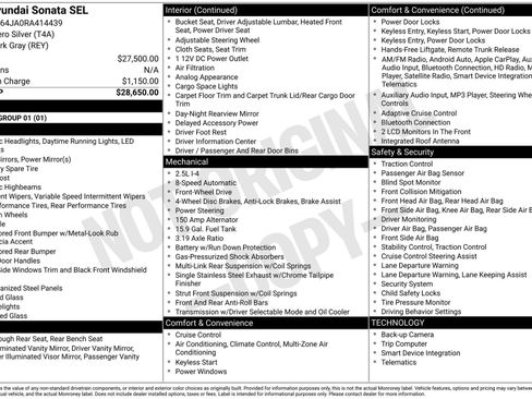 Used 2024 Hyundai Sonata SEL image 21