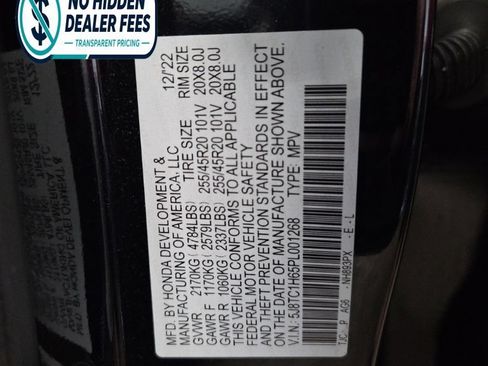 Certified 2023 Acura RDX A-Spec FWD image 26