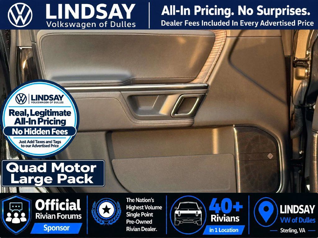 Used 2023 Rivian R1T Adventure Quad AWD/4WD image 11