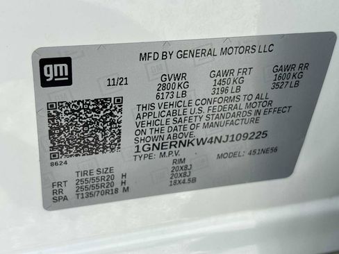 Used 2022 Chevrolet Traverse High Country FWD image 35
