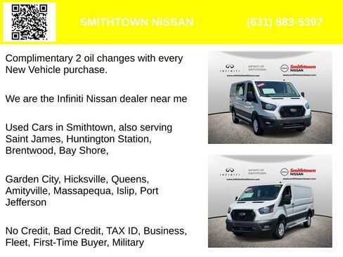 Used 2025 Ford Transit 250 Low Roof w/ Exterior Upgrade Package RWD image 2