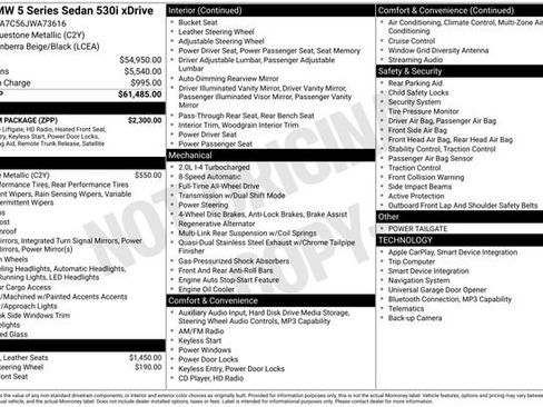 Used 2018 BMW 530i xDrive image 10