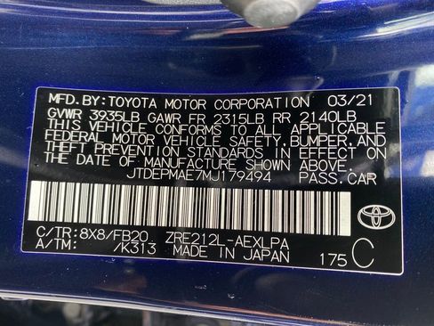 Used 2021 Toyota Corolla LE image 44