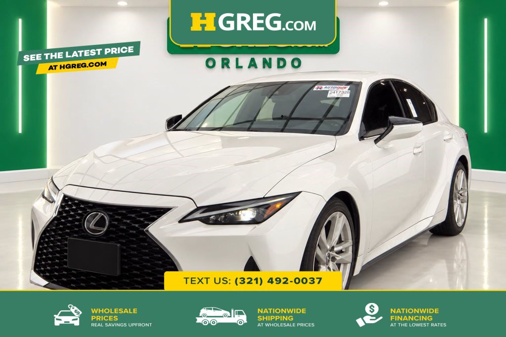 Used 2022 Lexus IS 300 w/ Accessory Package RWD image 1