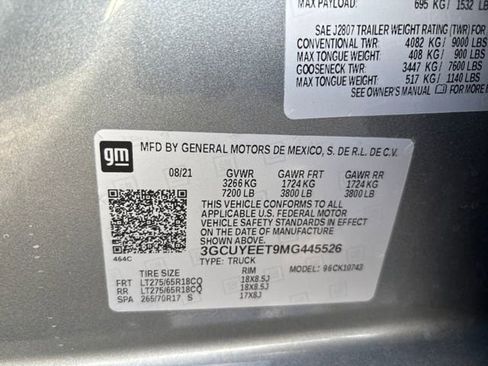 Certified 2021 Chevrolet Silverado 1500 RST w/ Diesel Off-Road Package image 31