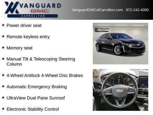 Used 2021 Cadillac CT5 Premium Luxury w/ Lighting Package image 12