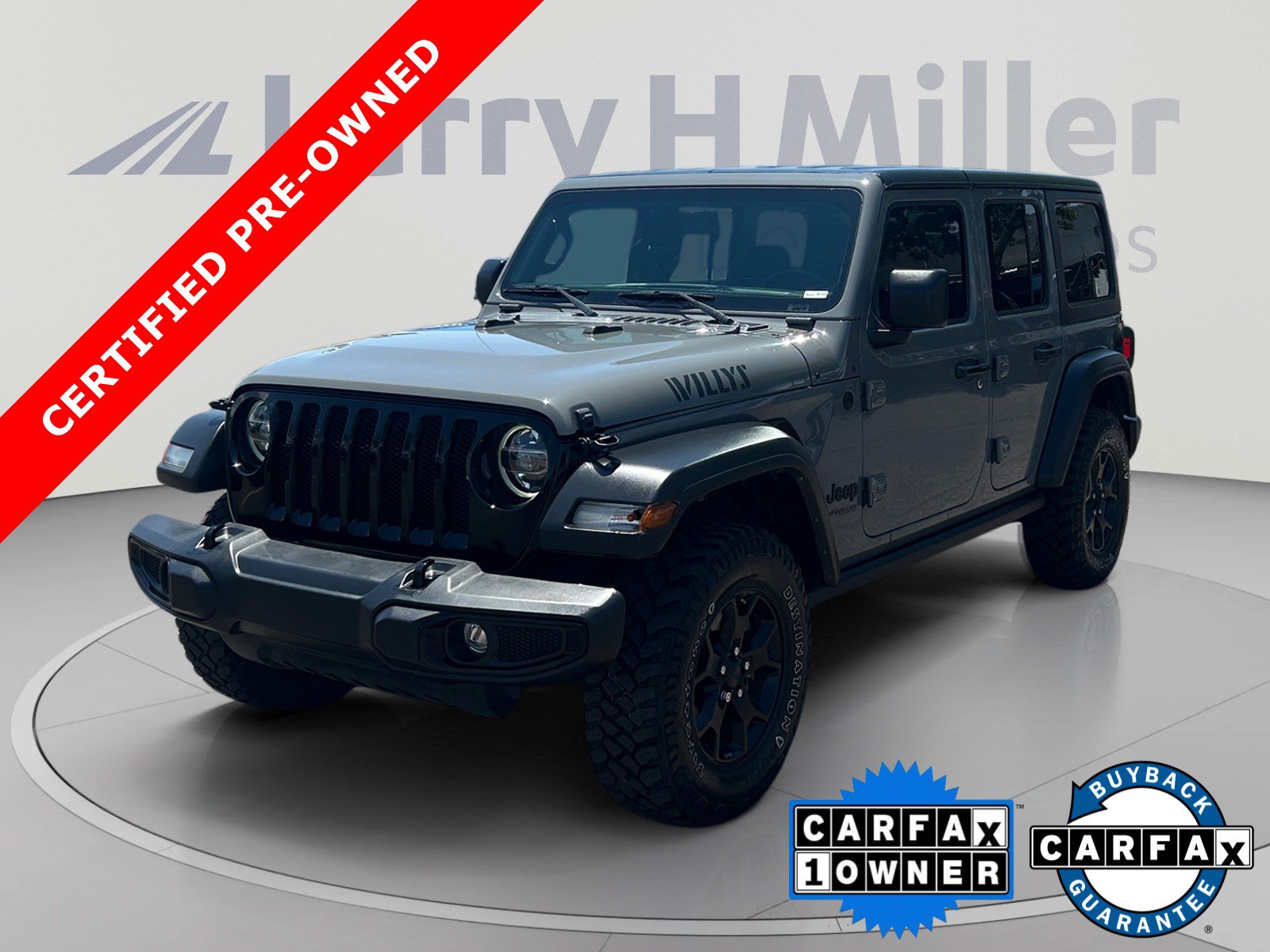 Certified 2021 Jeep Wrangler Unlimited Sport AWD/4WD image 1