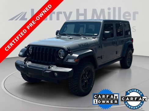 Used 2021 Jeep Wrangler Unlimited Sport AWD/4WD image 1