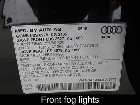 Used 2019 Audi e-tron Prestige w/ Prestige Package image 25