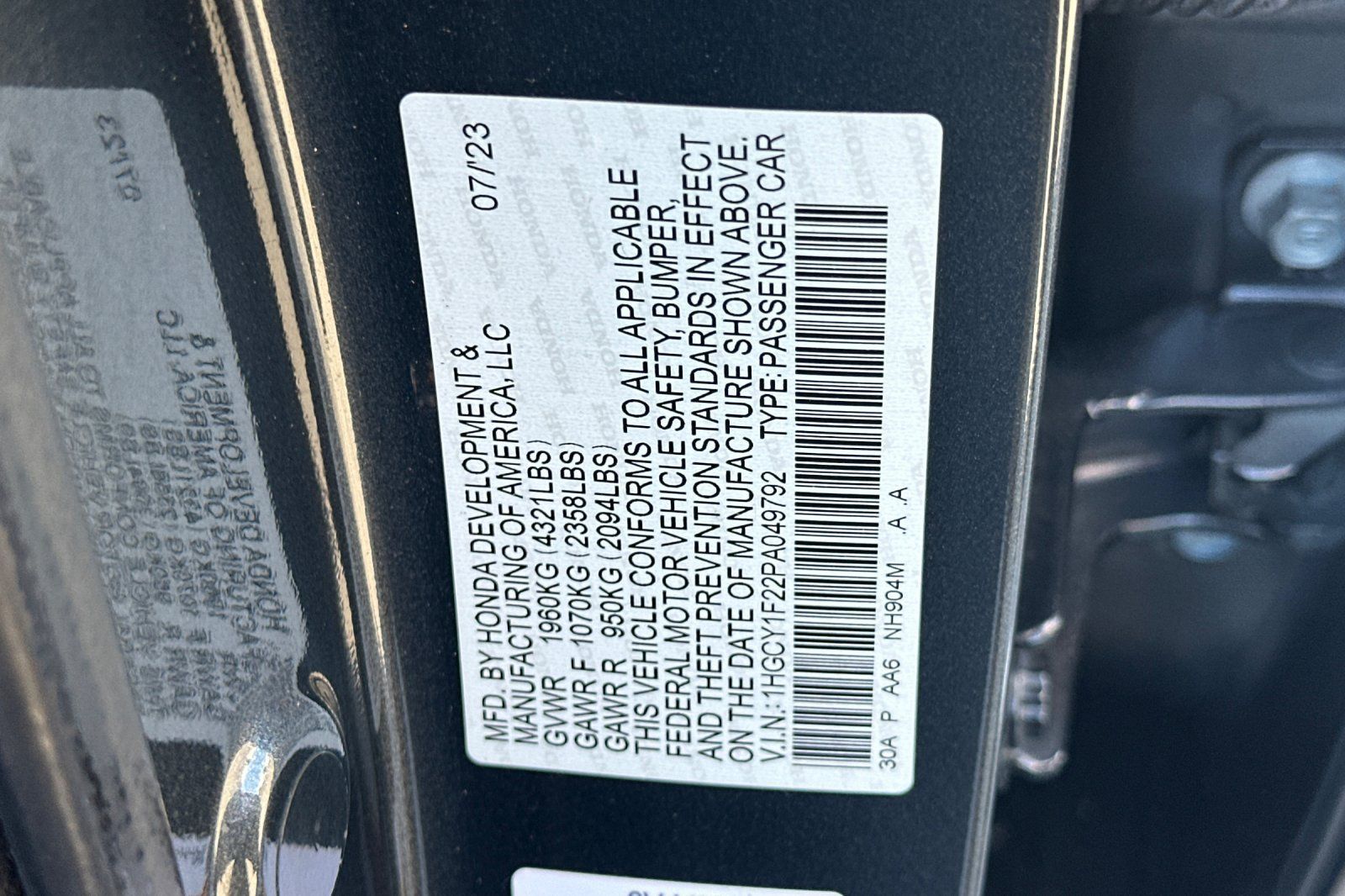 Used 2023 Honda Accord LX image 27