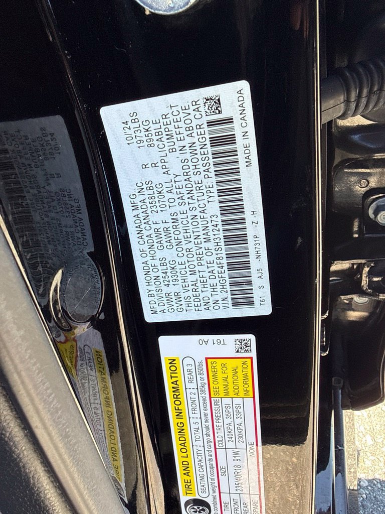 Used 2025 Honda Civic Sport Touring image 29