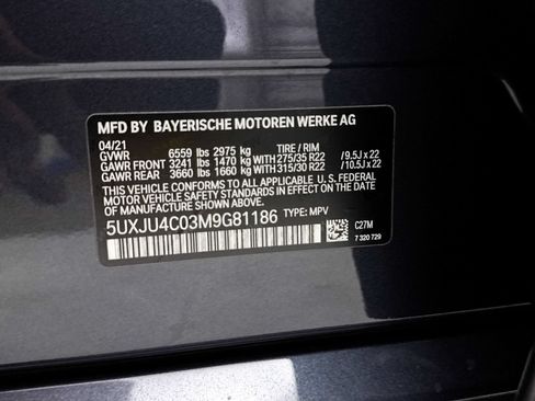 Used 2021 BMW X5 M50i w/ Executive Package AWD/4WD image 40