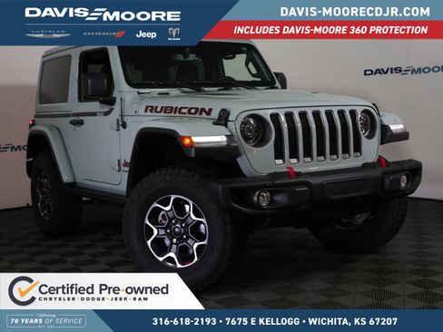 Used 2023 Jeep Wrangler Rubicon w/ Steel Bumper Group AWD/4WD image 1