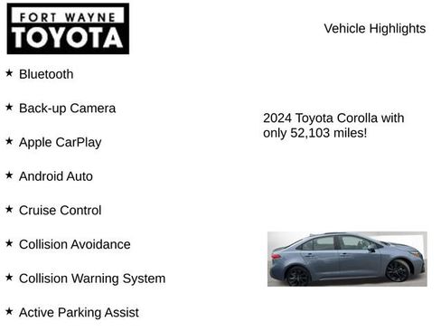 Used 2024 Toyota Corolla SE FWD image 7