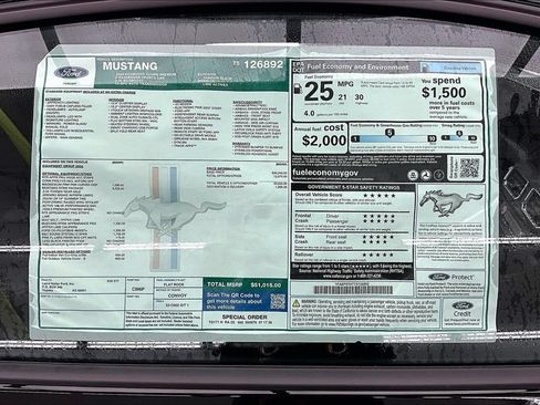New 2026 Ford Mustang Premium w/ Mustang RTR Package RWD image 14