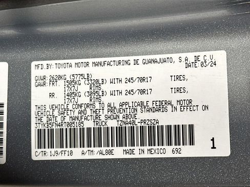 Used 2024 Toyota Tacoma SR5 image 32